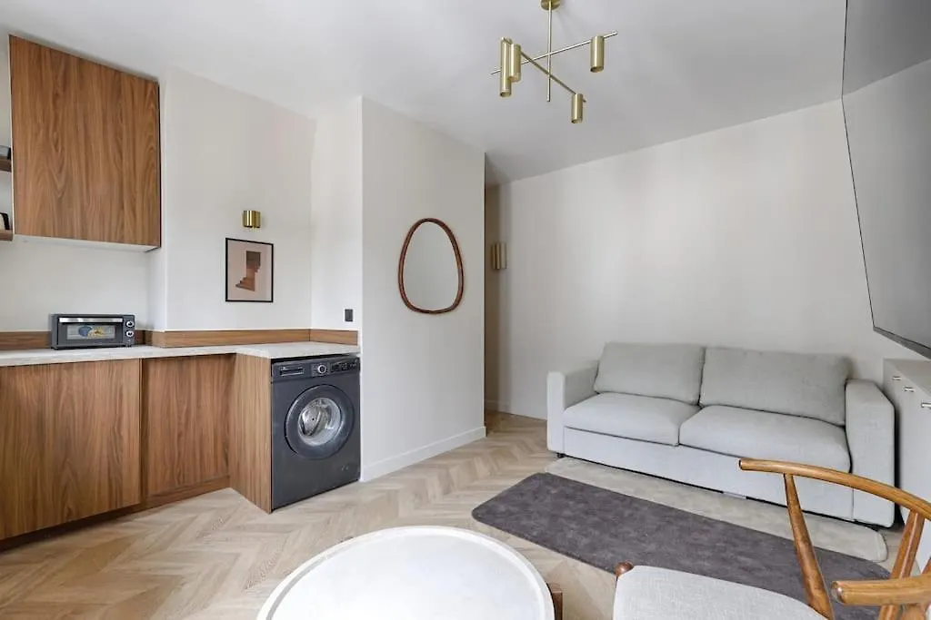 Apartament Barbes Buttes Chaumont Cosy Studio 2p Paryż