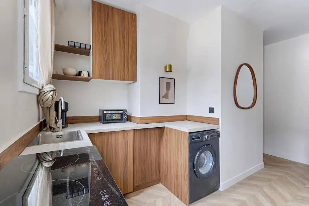 Apartament Barbes Buttes Chaumont Cosy Studio 2p